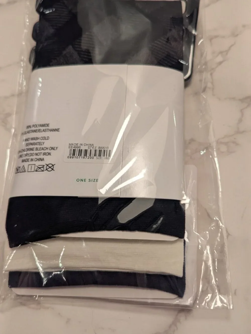 J.Crew Factory Sheer Buffalo Plaid Socks Three-pack